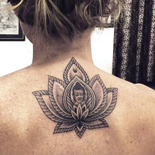 lotus flower tattoo buddhist