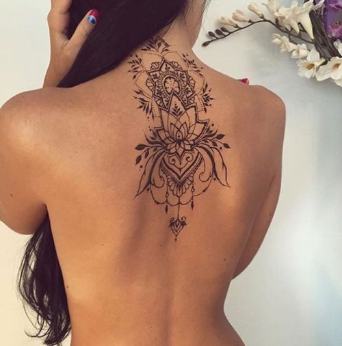 lotus flower tattoo henna