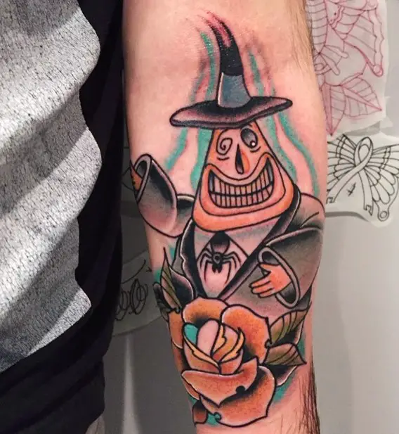 mayor of halloweentown nightmare before christmas tattoos