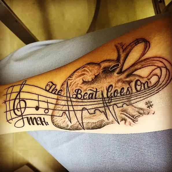 music lifeline tattoo-2