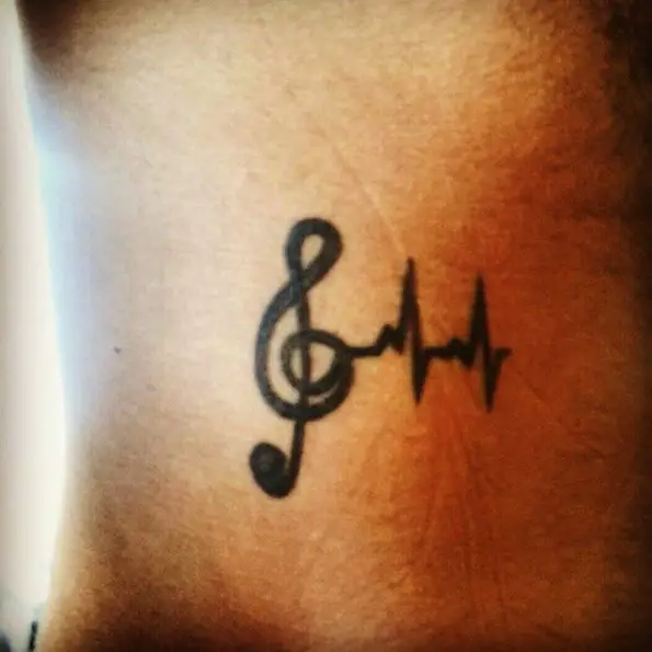 music lifeline tattoo-4