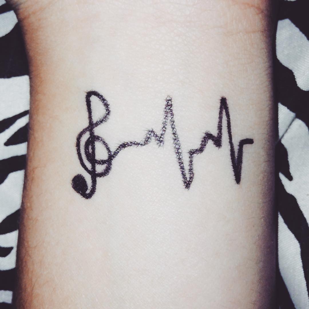 music lifeline tattoo-5