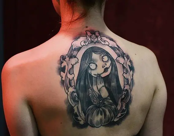 nightmare before christmas sally tattoos