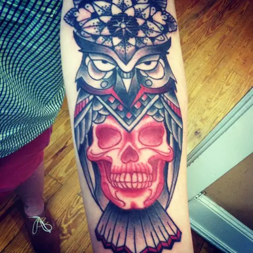 owl-and-skull tattoo-15