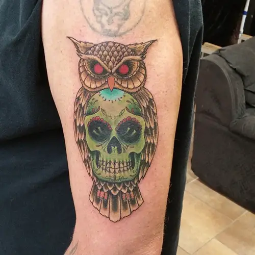 owl-and-skull tattoo-17