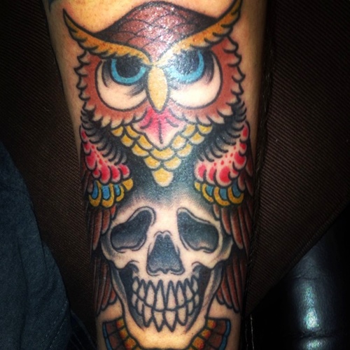 owl-and-skull tattoo-18