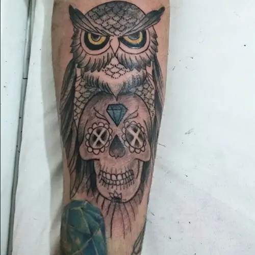 owl-and-skull tattoo-32