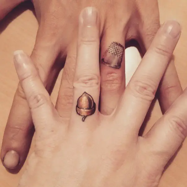 peterpan wedding ring tattoos