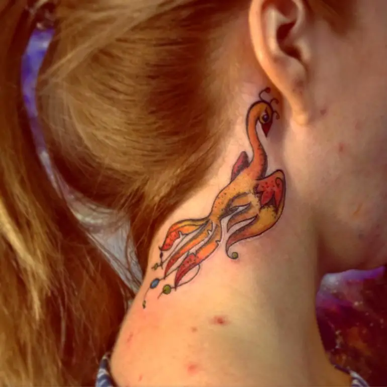 phoenix-tattoo-behind-ear