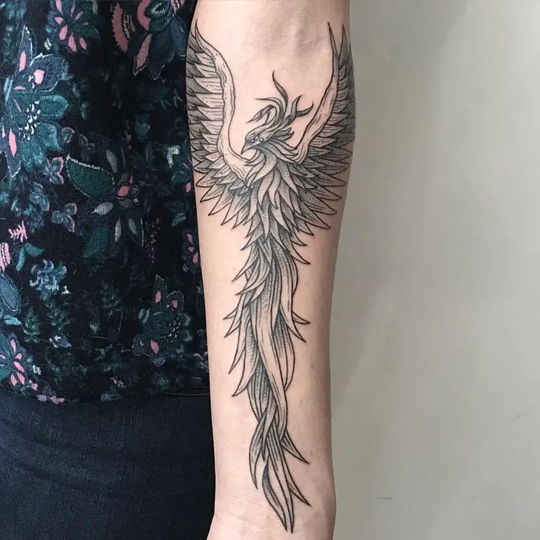 phoenix-tattoo-forearm