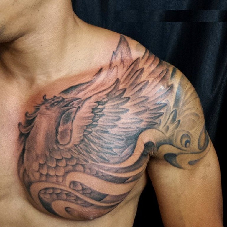 phoenix-tattoo-placement-on-chest