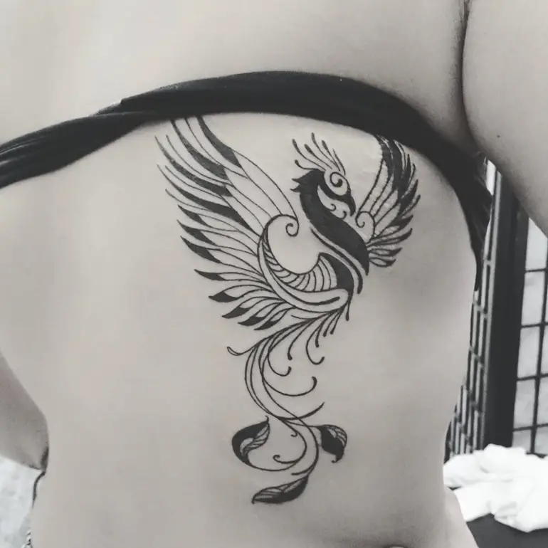 phoenix-tattoo-tribal-design