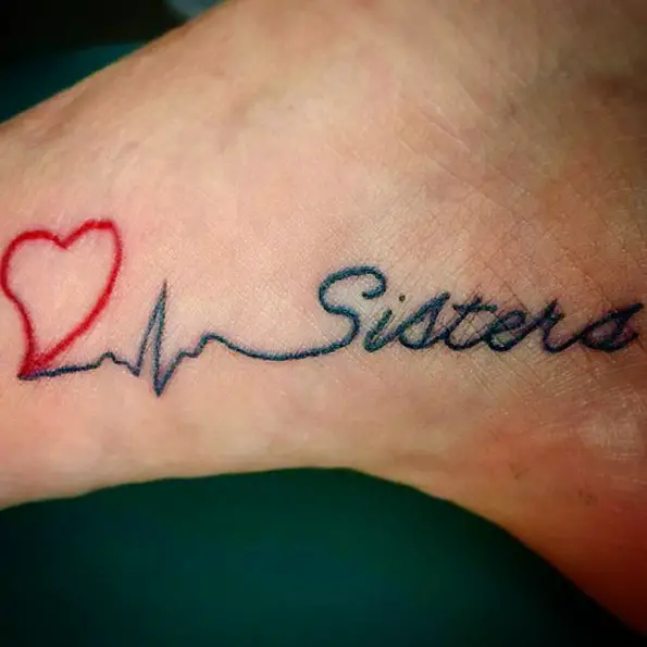 sisters lifeline tattoo-1