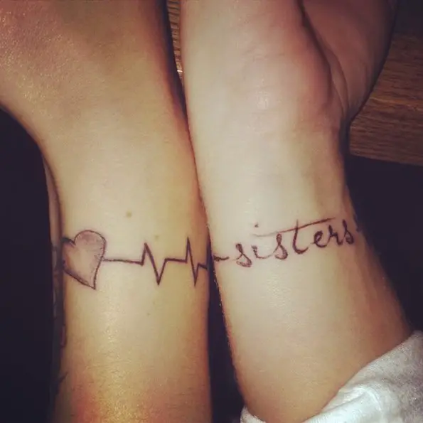 sisters lifeline tattoo-2