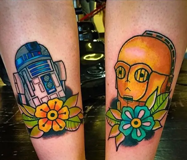 star wars c-3po tattoo-13