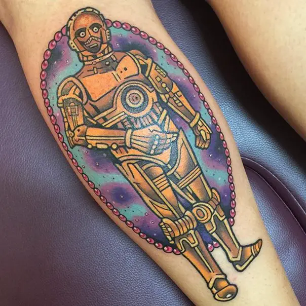 star wars c-3po tattoo-20