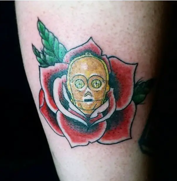 star wars c-3po tattoo-26