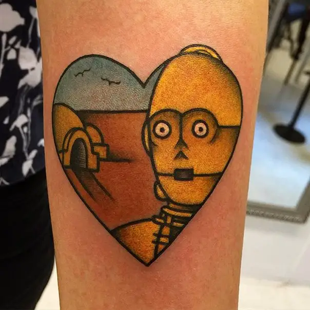 star wars c-3po tattoo-27