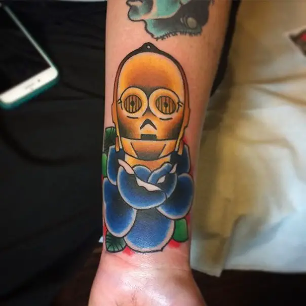 star wars c-3po tattoo-28