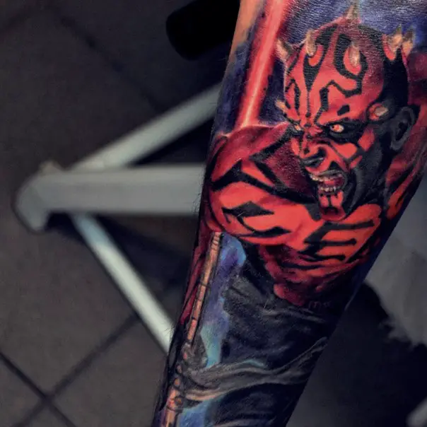 star wars darth maul tattoo-11