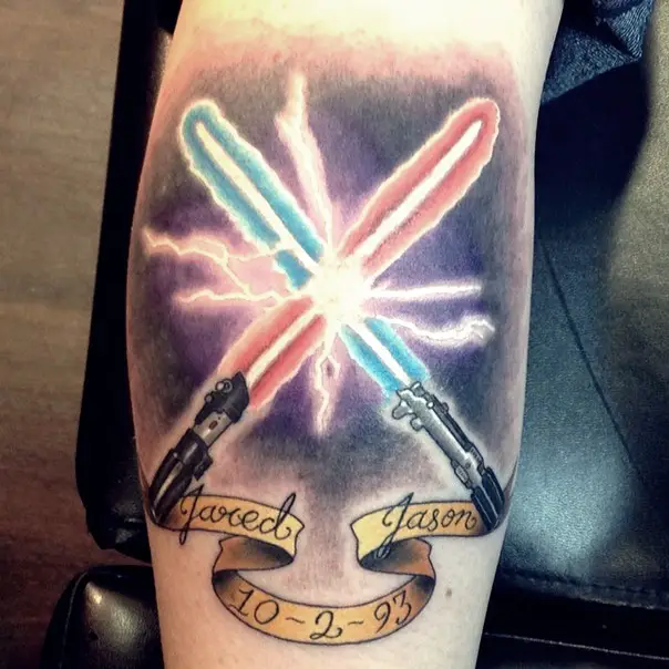 star wars lightsaber tattoo-11