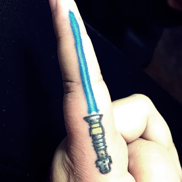 star wars lightsaber tattoo-17