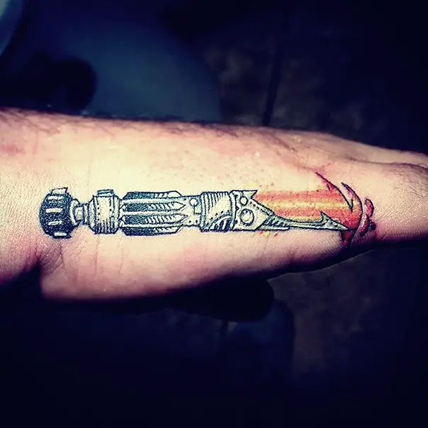 star wars lightsaber tattoo-19