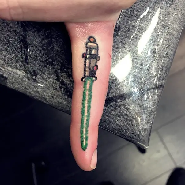 star wars lightsaber tattoo-28