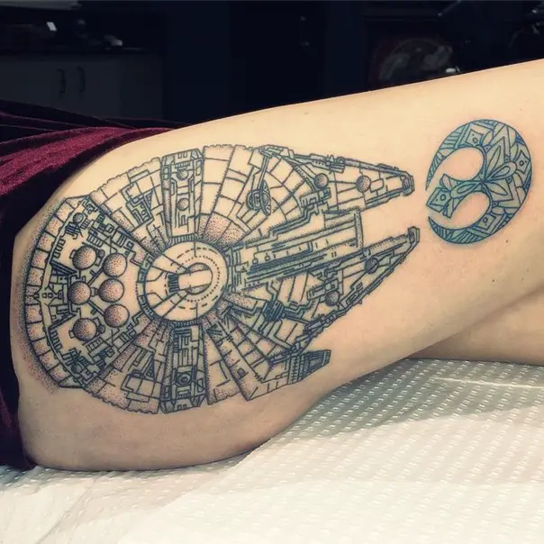 star wars rebel alliance tattoo-22