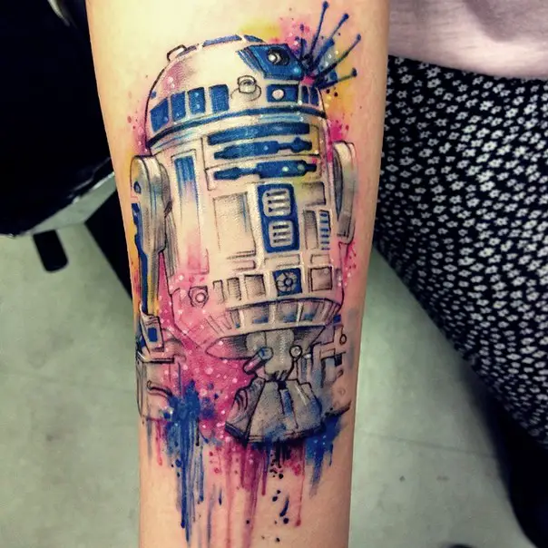 star wars tattoo r2d2-2