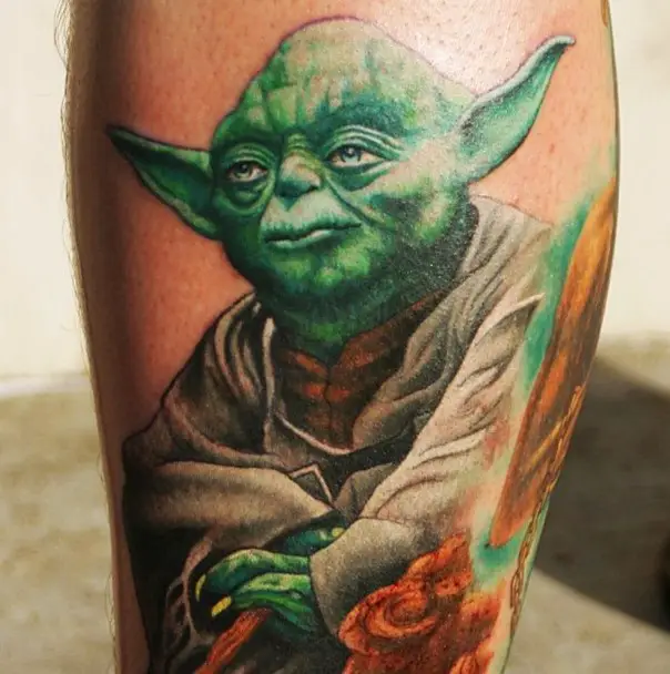 star wars yoda tattoo-2