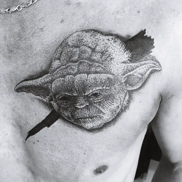 star wars yoda tattoo-4