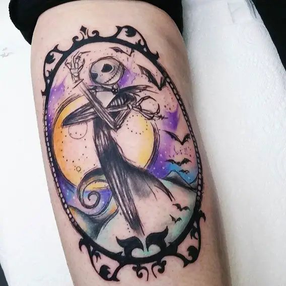 tattoos of jack from nightmare before christmas