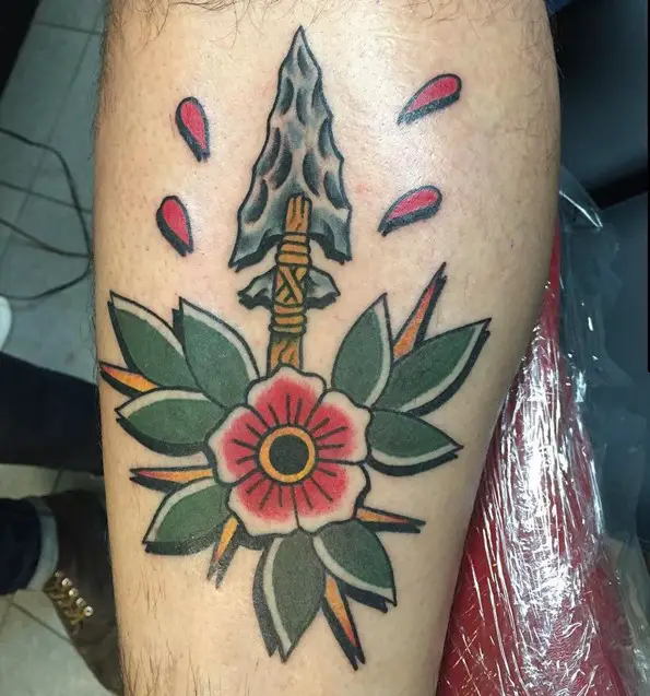 traditional arrowhead tattoo