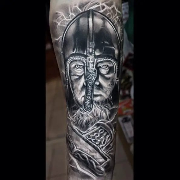 viking-warrior-tattoo-designs