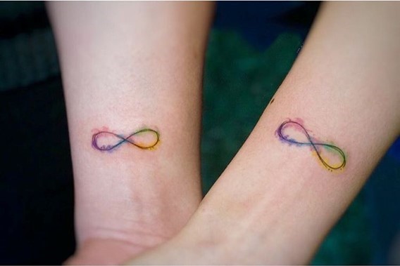 41+ Inseparable Sisters Infinity Tattoos You’ll Want to Get.