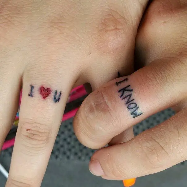 wedding band tattoos and meanings