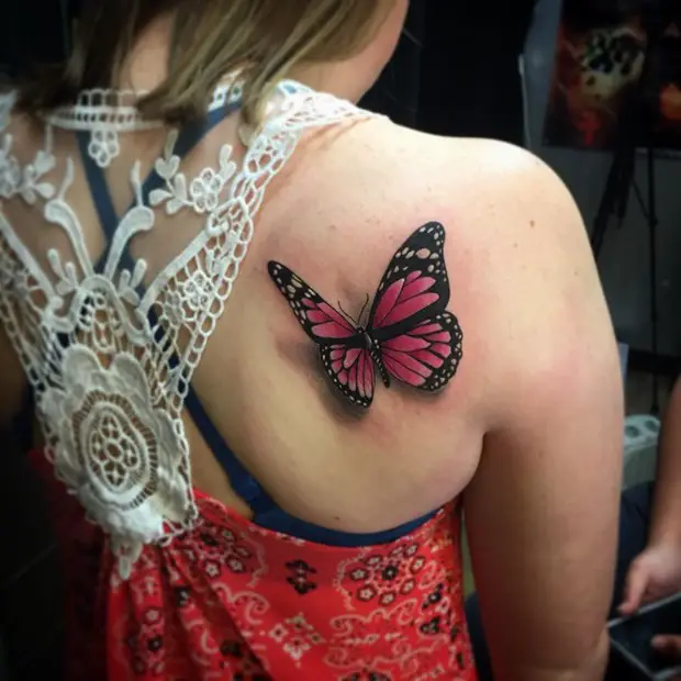 43 Amazing 3D Tattoo Designs for Girls