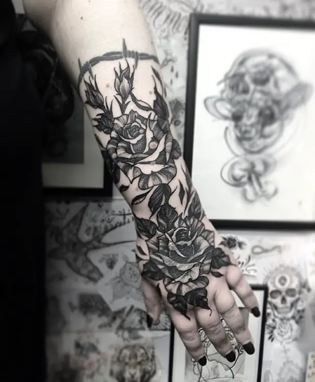 Black Rose Tattoo-6