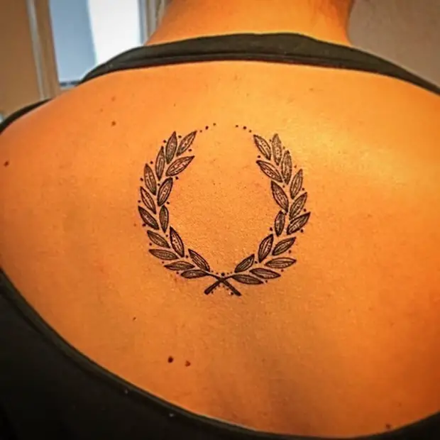 laurel wreath tattoo-26