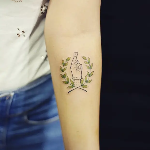 laurel wreath tattoo-37