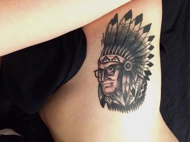 native side tattoos for girls