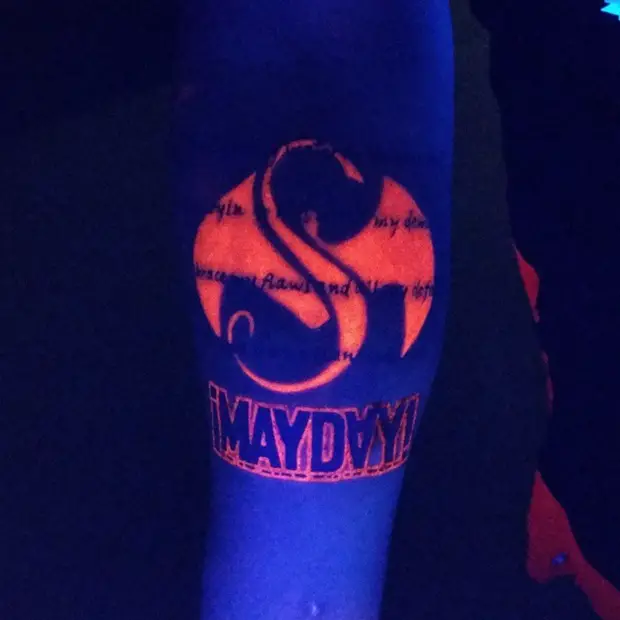 Mayday uv ink