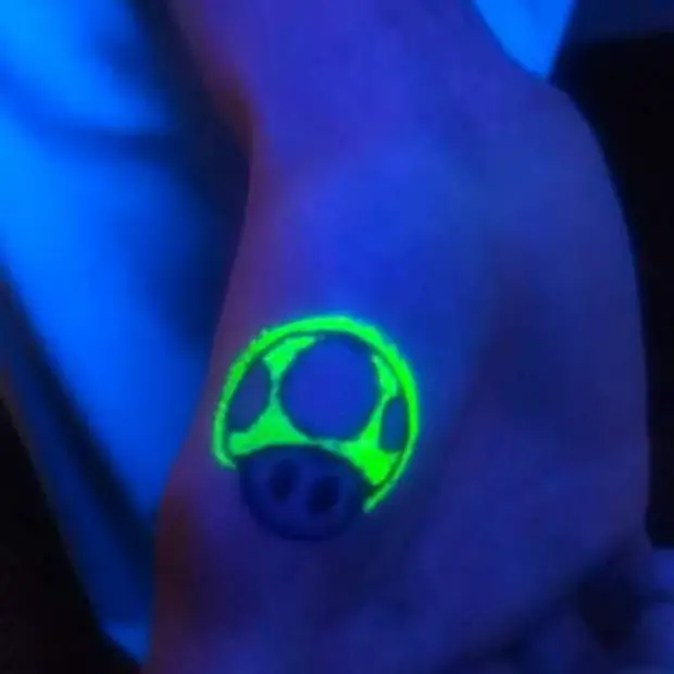 uv light tattoo for gamer