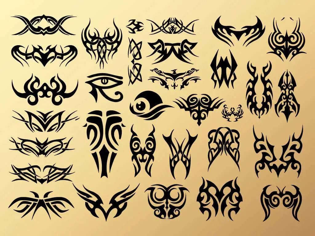 Tribal tattoo designs for men