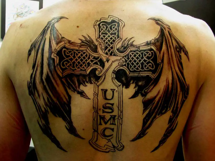 crosses-tattoos-with-wings