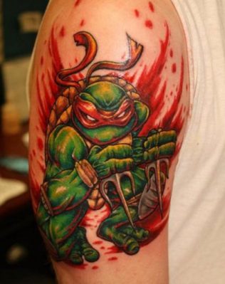 fan of ninja turtles