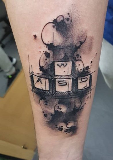 pc gamer tattoo ideas