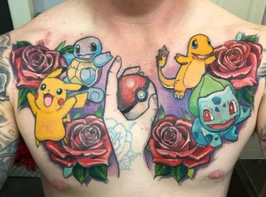 pokemon tattoo