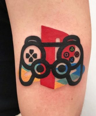 gamer tattoo